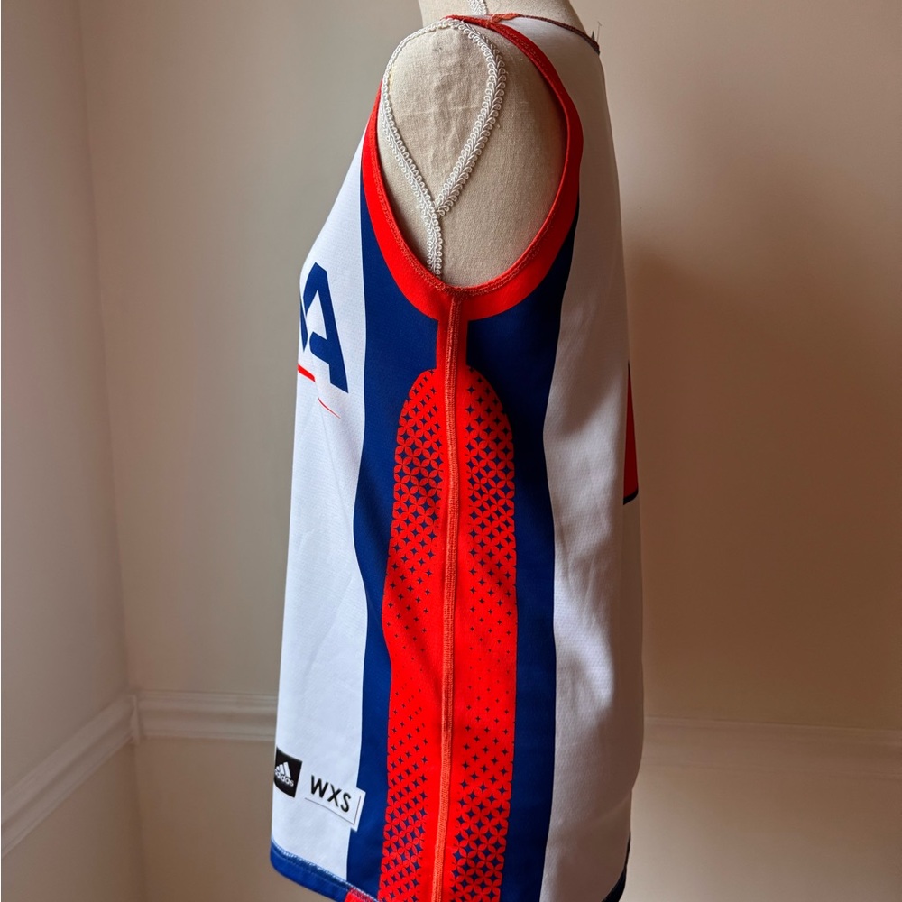Adidas WXS Reversible White NOLA Red White & Blue Jersey - Picture 6 of 13